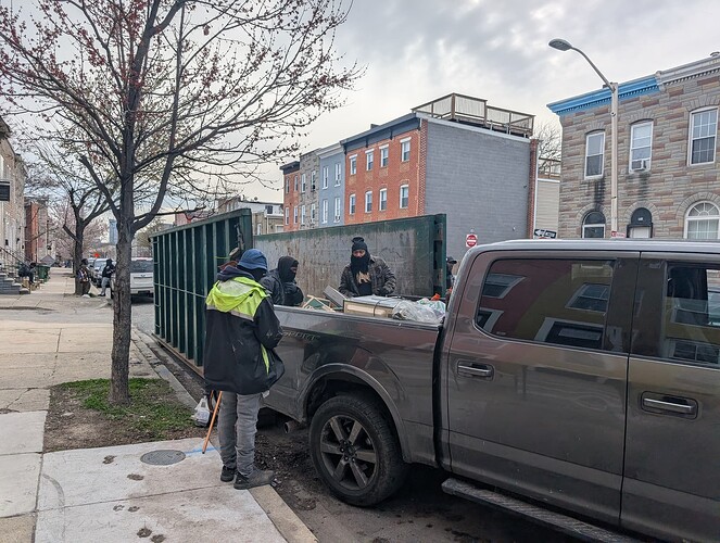 Unloading