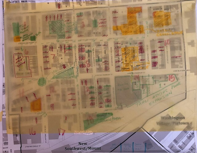 Southwest Partnership Mount Clare Vision Map