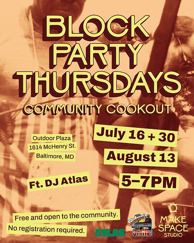make space block party