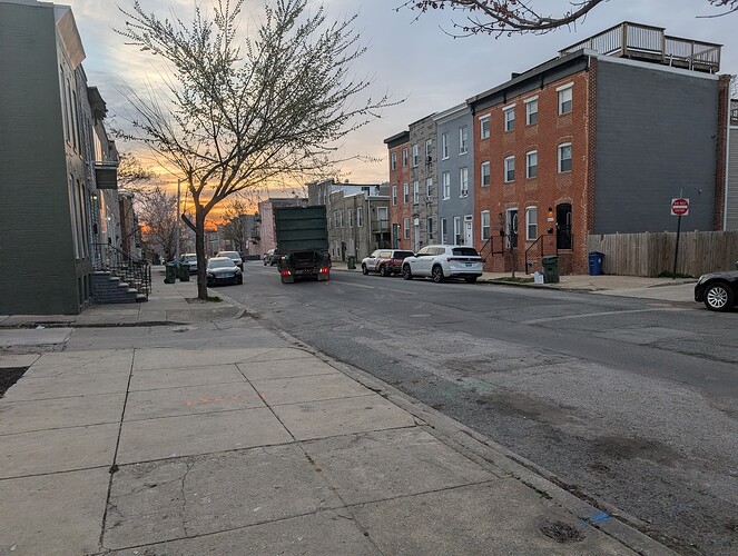 Dumpster Arriving