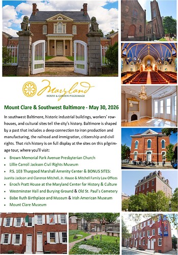Mount Clare Museum Tour